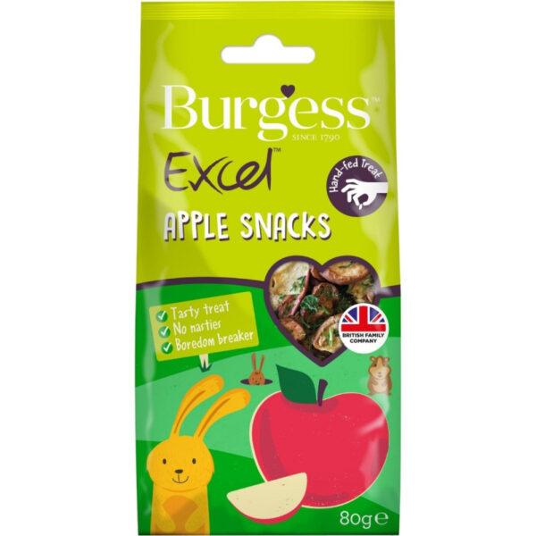 Burgess Excel snack manzana 80gr