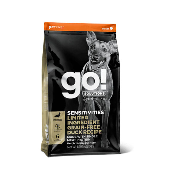 GO! SENSITIVITIES Limited Ingredient Grain Free Duck Dog 1